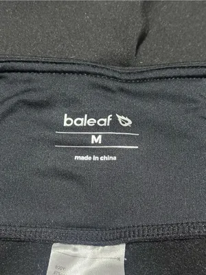 Baleaf Women’s Size M Black High Waist Track Joggers Sweat Pants thumbnail 5