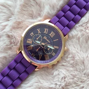 Purple silicone watch thumbnail 2