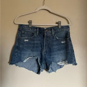 Denim Forum Aritzia the‎ ex boyfriend shorts sz 28 denim shorts cut off thumbnail 3
