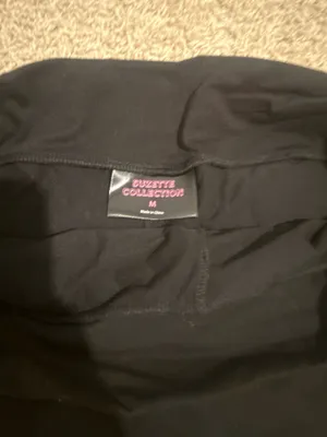 Black mini skirt with shorts medium thumbnail 3