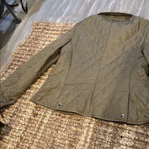 Burberry Check Cuff Quilted Jacket thumbnail 12