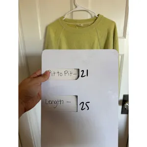 Free People FP Movement Metti chartreuse sweatshirt size‎ xs thumbnail 10