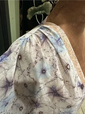 One September “Lyla” Sheer Sequin Floral Tunic – One Size (Fits XS–XL) thumbnail 3