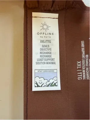 OFFLINE by Aerie Goals Strappy Sports Bra Women's Size XXL thumbnail 5