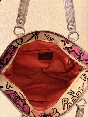 Coach Poppy Petal Print Rocker Satchel Bag 2010 thumbnail 3