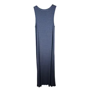 NWT GAP Women Striped Sleeveless Maxi Dress Size M‎ Blue White Tank Style thumbnail 4