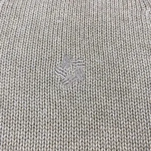 Lands' End V-Neck‎ Sweater Tan Size Large 14-16 Pullover Cotton Japan Classic thumbnail 2