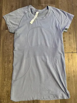 Lululemon Swiftly Tech Short Sleeve Blue Gray thumbnail 1