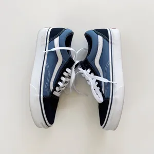 Vans Blue Suede Sneakers size 7 thumbnail 3