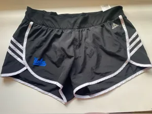 Adidas UCLA Womens Black Shorts size Large thumbnail 1