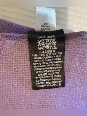 PINK Victoria’s Secret Active Seamless Ribbed High Waisted Leggings Lavender thumbnail 3