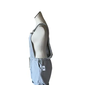 NWT DISNEY Dose of Disney Relaxed Sweat knit Shortalls Bib Overalls thumbnail 5