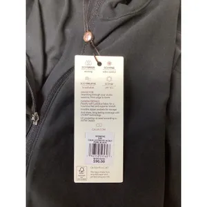 CALIA Lustralux Jacket Womens XXS Pure Black Full Zip Activewear WAX33058 NWT thumbnail 7