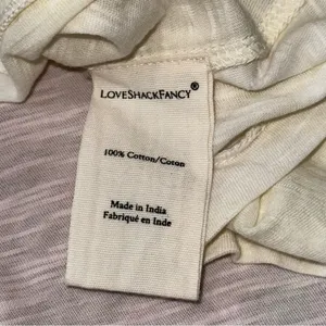 LoveShackFancy Women’s Size M Pastel Tie Dye Print Scoop Neck T-Shirt thumbnail 5