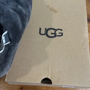 UGG Gray FLUFF  YEAH SLIDE thumbnail 13