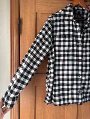 Carhartt Women’s Rugged Flex Loose Midweight Flannel Long Sleeve Plaid Shirt XL thumbnail 3