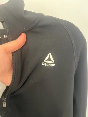 Reebok Zip-Up Jacket Black thumbnail 3
