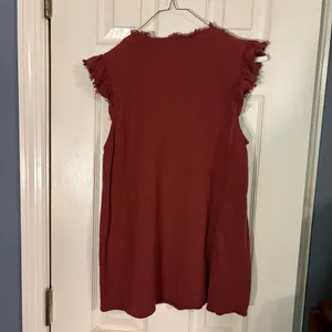 Doe & Rae Gauze Button Accented Tiered Dress thumbnail 2