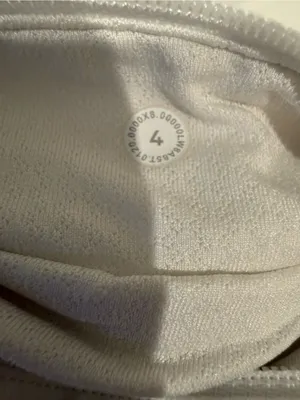 LULULEMON Pace Rival Tennis Skirt White Tall *4-way Stretch 15" Size 4 thumbnail 12