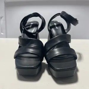 Abound Tracy Black Platform Heels Size 10 thumbnail 6