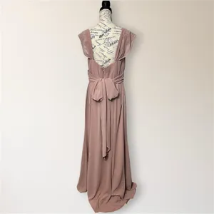 Baltic‎ Born Opal Sweetheart Gown 1X Mauve Pink Formal Wedding Guest Maxi Dress thumbnail 6