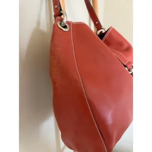 Marc Jacobs Collection Burnt Orange Leather Hobo Shoulder Bag Large thumbnail 3