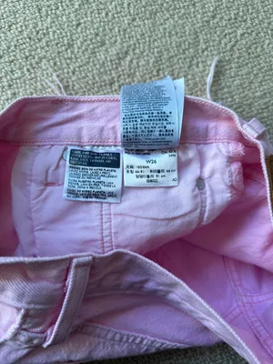 Pink Denim Shorts thumbnail 4