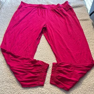 GAP Pink Pajama Pants Soft Relaxed Fit thumbnail 1