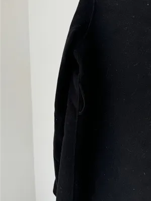 Zara Black Wool Collared Coat thumbnail 5