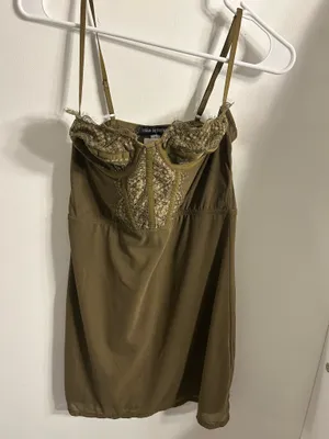 Urban Outfitters Green Corset Mini Dress thumbnail 4