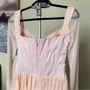 Size S PLUS CUP House of CB 'Vivi' Soft Peach‎ Corset Mini Dress NWOT thumbnail 12