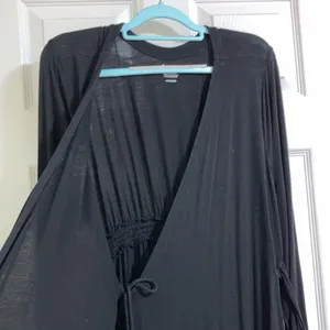 Bump in the Night Women’s Black Maternity bath robe size 2X thumbnail 6
