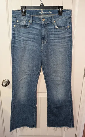 7 For All Mankind Dojo Jeans W32 Medium Wash thumbnail 1