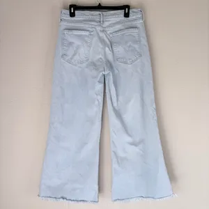 Mother The Twister Ankle Fray Wide Leg Jeans thumbnail 9