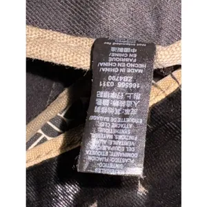 Fossil Black/Tan Key-Per Magnetic Closure Tote Bag Purse thumbnail 11
