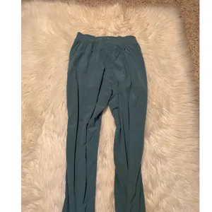 Halara Women's Sz XS High Waist Eyelet 2-in-1 Zip Hem Running Joggers Stone Blue thumbnail 9