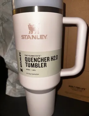 Stanley Flowstate H2.0 Quancher Tumbers Rose Quartz 30Oz NIB thumbnail 3