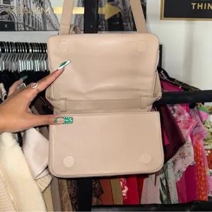 JW PEI Maze Bag in Almond Quilted Vegan Leather Crossbody Womens New NWT thumbnail 11