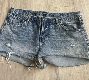 wild fable Distressed Denim Jean Shorts - Blue thumbnail 1
