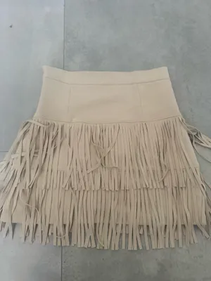 Fringe Skirt Altar'd State Suede thumbnail 2