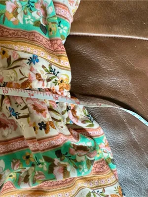 O'Neill Floral Mini Dress in Mint, Pink, White thumbnail 2