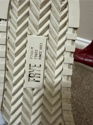 FRYE Gia Lug Zip Leather Bootie Sneaker Red Clay 9.5 thumbnail 11