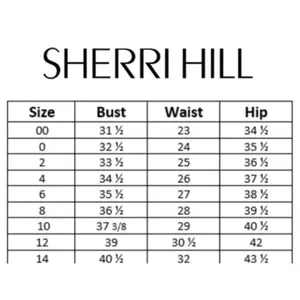 NWT Sherri Hill‎ 50096 Jade Beaded Halter Crop Top & Chiffon Skirt Set Size 2 thumbnail 3