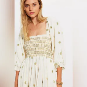 Free people Dahlia Embroidered Maxi Dress thumbnail 3