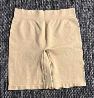 Shapewear Shorts Seamless Tummy Control Nude Neutral Size Small thumbnail 1