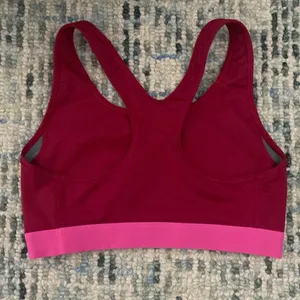 Nike DRI-FIT Women’s Sports Bra Red/Pink Size S thumbnail 3