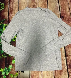 Aerie Grey Crew Neck long Sleeve Size L thumbnail 1