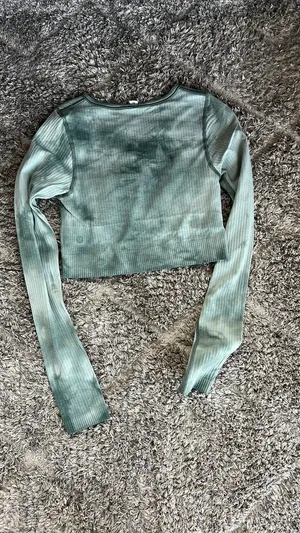 green diamond dye lululemon long sleeve thumbnail 2