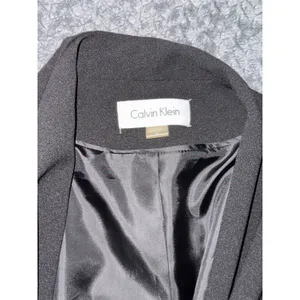 Calvin Klein Women's Black Open‎ Front Blazer Jacket Size 12 NWT thumbnail 3