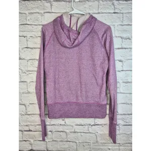 Patagonia Womens M Cloud Stack Full Zip Hoody Heather Purple Fleece 54490 thumbnail 2